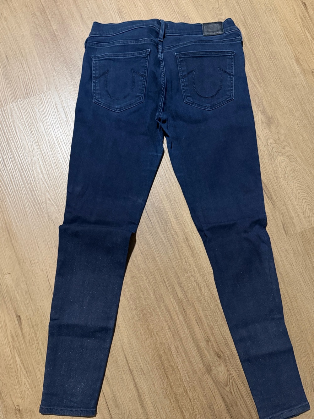 True Religion Women's Dark Navy Skinny Jeans
